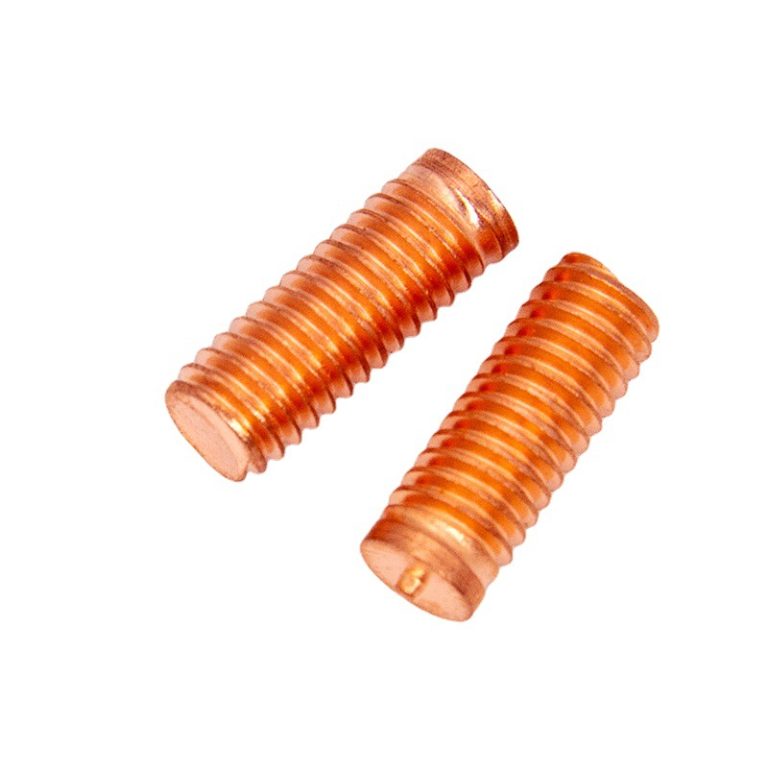 copper plated headless weld studs