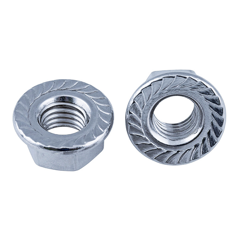 zinc plating Flange locknuts