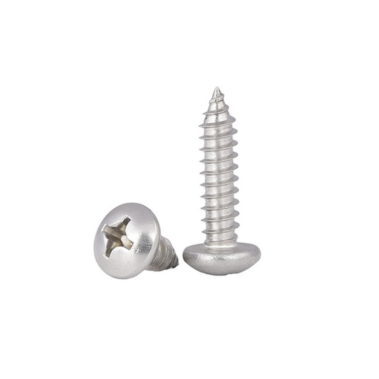 Cross pan head self-tapping screw