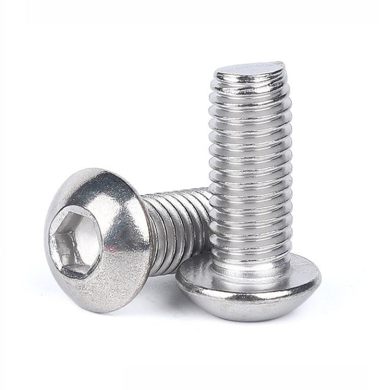 Hexagon screw with pan head