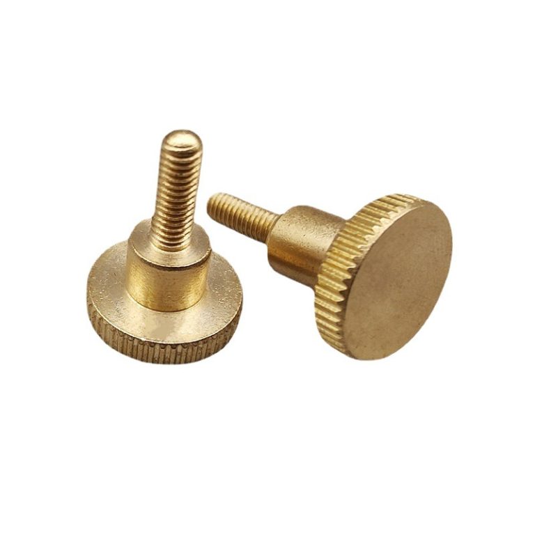 Brass thumb screw