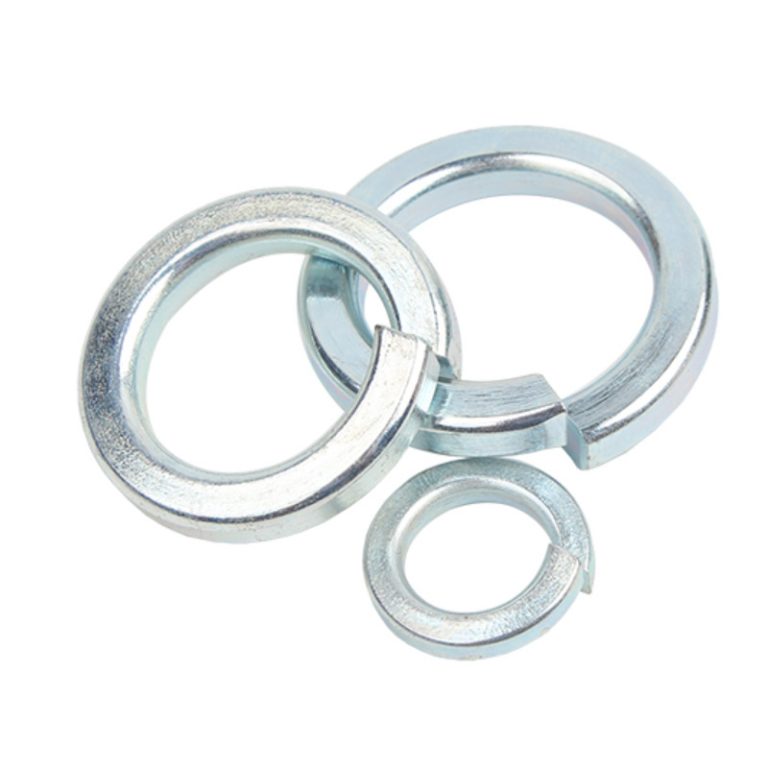 Galvanized spring washer