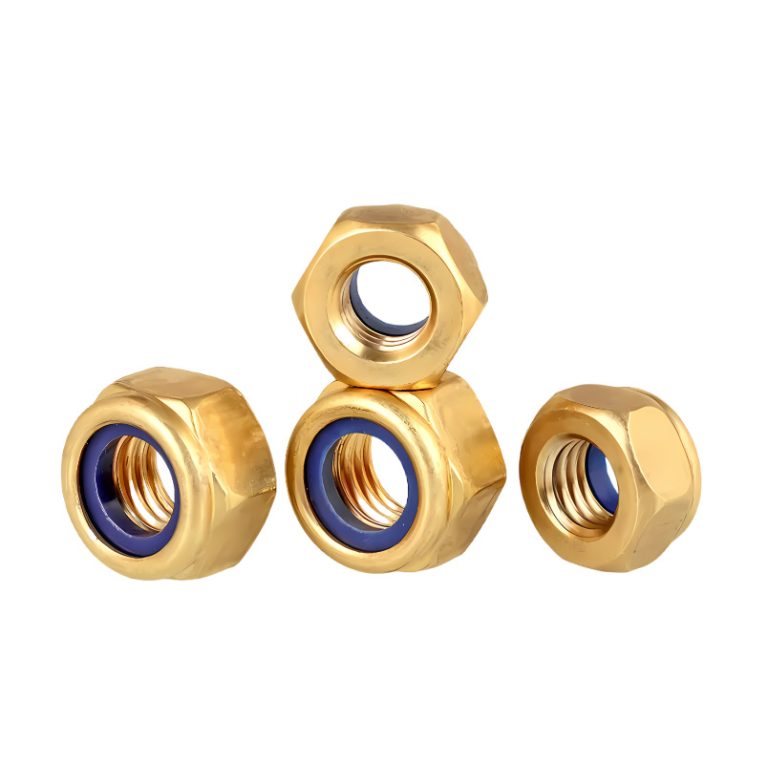 Copper nylon nut