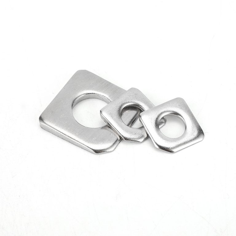 Stainless steel square inclined washer