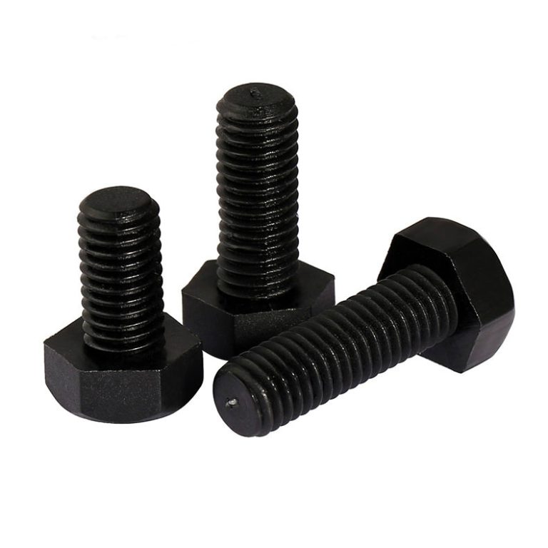 Black Nylon hexagon screws